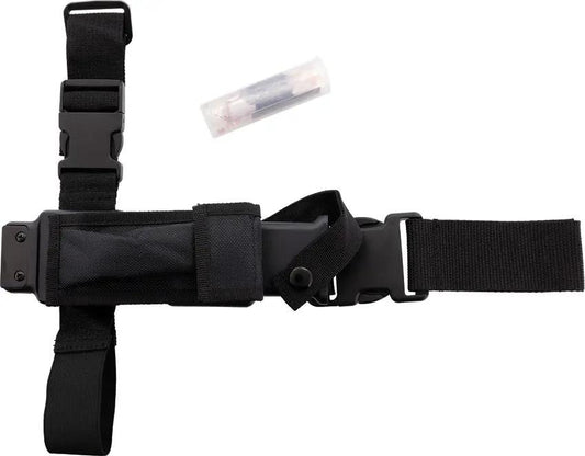 Rough Rider Combat Knife Satin Blade Black G10 Handle - Rugged Outdoor Survival Knife For Enthusiasts by Rough Rider