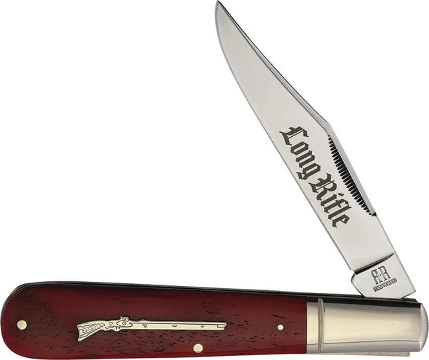 Rough Rider Long Rifle Granddad Barlow Red KB123 by Rough Rider