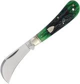 Rough Rider Bluegill Hawkbill Knife 4 Inch Closed Stainless Blade Jigged Bone Handle - Folding Knife For Outdoorsmen by Rough Rider