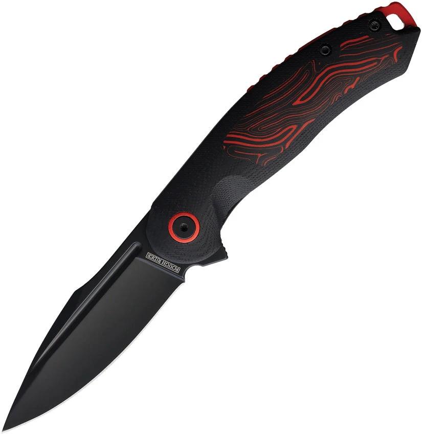 Rough Rider Linerlock Black and Red BZ011843 by Rough Rider