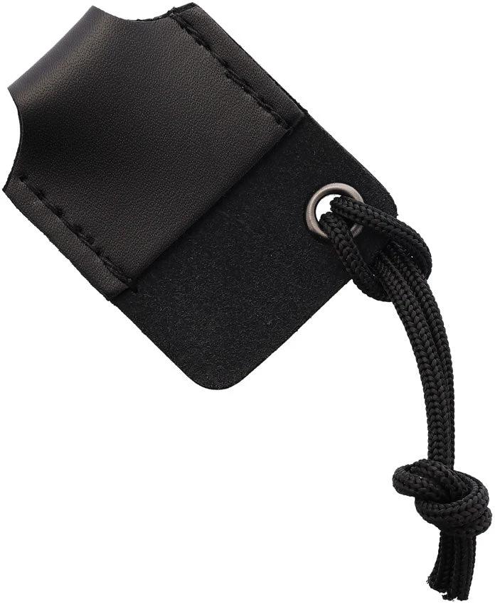 Rough Rider Durable Leather Sheath For Mini RR Folders Up To 1.5 Inch Closed Black POO12 RR2711 by Rough Rider