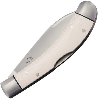 Rough Rider Lockback Knife White Micarta 4 Inch Wharncliffe KA63W RR2712 Premium Outdoor Companion by Rough Rider