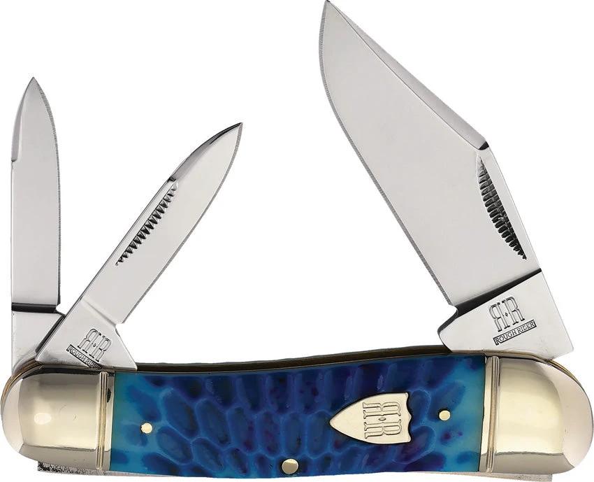 Rough Rider Whittler Blue Dragon Bone RR2713 KC07 by Rough Rider