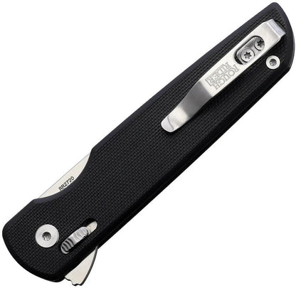 Rough Rider Slide Lock Knife RR2720 Black G10 3in D2 Satin Blade for EDC Enthusiasts by Rough Rider