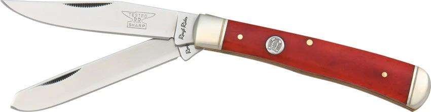 Rough Rider Trapper Red Smooth Bone KB201 by Rough Rider