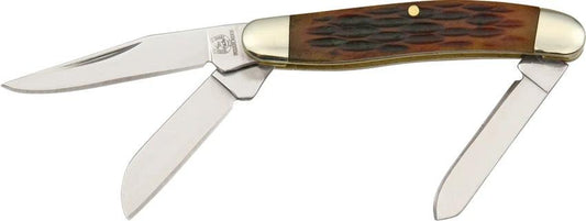 Rough Rider Tiny Stockman Amber Bone KB336 by Rough Rider