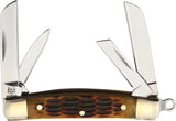Rough Rider Miniature Congress KB-408 AMBER JIGGED by Rough Rider