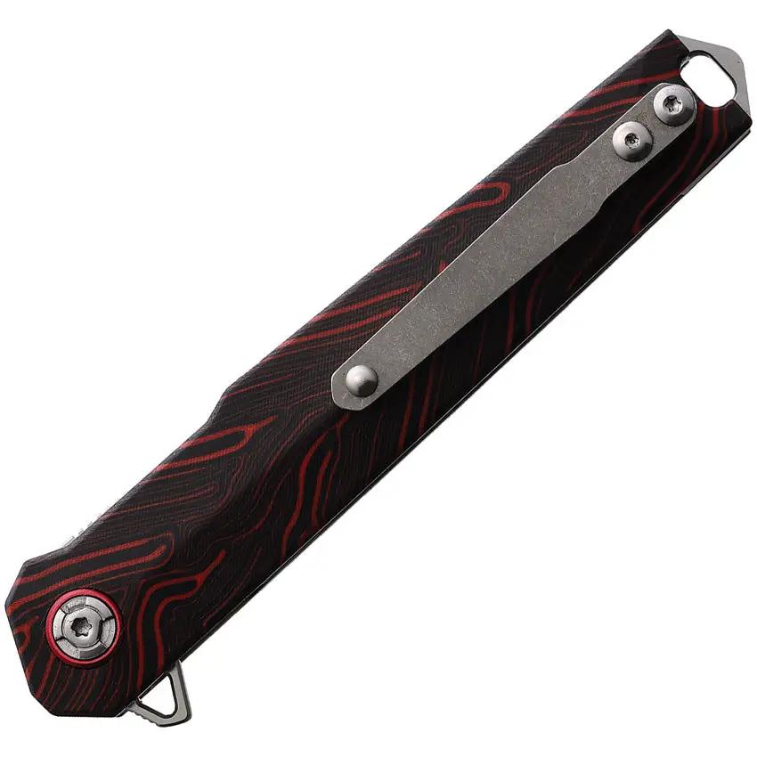 Rough Ryder Reserve Linerlock Tanto Black/Red RRR029 T2111C7-12 BLK/RED by Rough Ryder Reserve