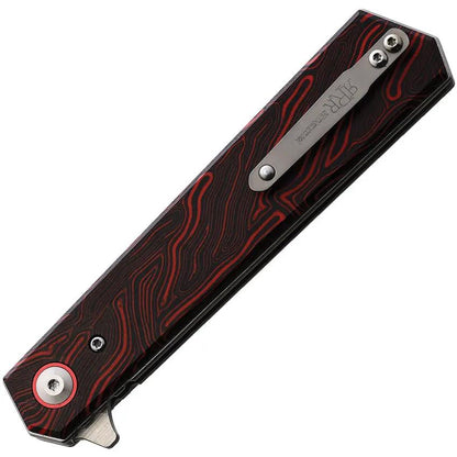 Rough Ryder Reserve Linerlock Black/Red RRR033 T2111C9-7 by Rough Ryder Reserve