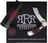 Rough Ryder Reserve Balboa Red Bone - 4.25 Inch Satin D2 Folding Knife With Red Jigged Bone Handle by Rough Ryder Reserve