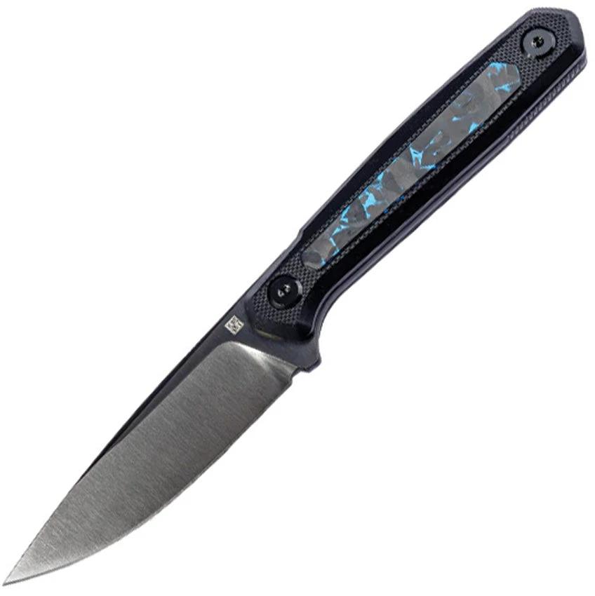 Real Steel Dex Apex Fixed Blade Blue CF 3501FB by Real Steel