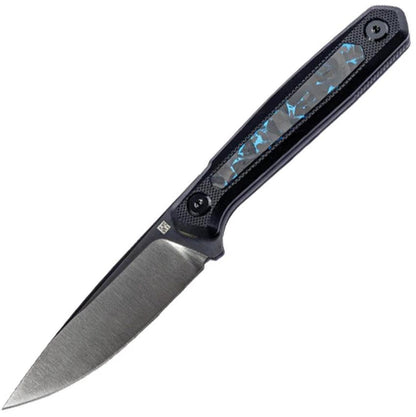 Real Steel Dex Apex Fixed Blade Blue CF 3501FB by Real Steel