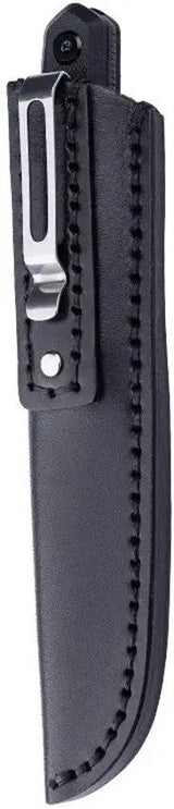 Real Steel Dex Apex Fixed Blade Knife - Satin M390 Blade With Full Tang And Blue Carbon Fiber Inlay For EDC Enthusiasts by Real Steel