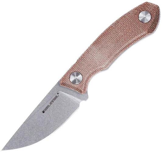 Real Steel Receptor Fixed Blade Natural 3552NM by Real Steel