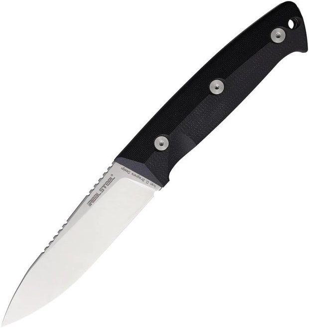 Real Steel Black Thorn Fixed Blade BlkG10 3621BS by Real Steel