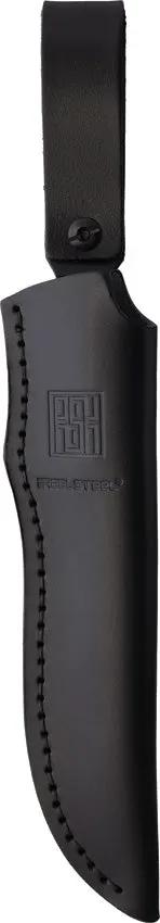 Real Steel Black Thorn Fixed Blade Knife - K110 Satin Blade Full Tang Black G10 Handle by Real Steel