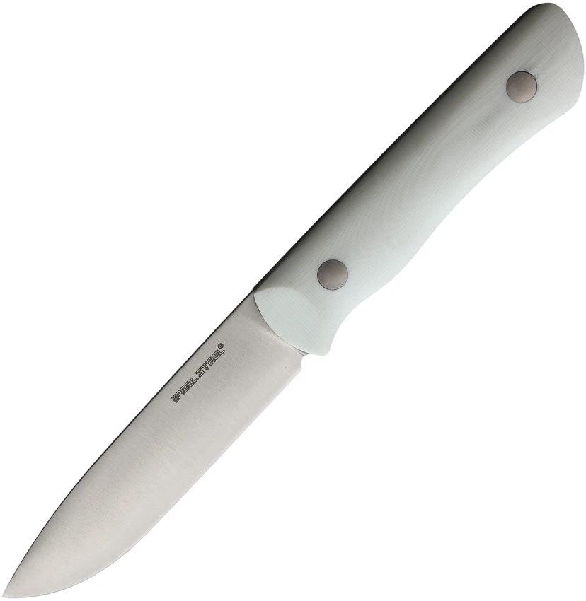 Real Steel Bushcraft III White Convex 3728C by Real Steel
