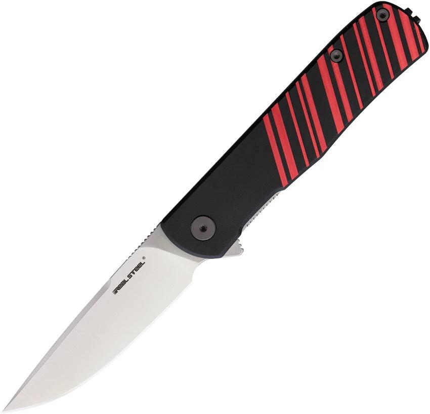 Real Steel Karly Linerlock Black/Red 6052 by Real Steel