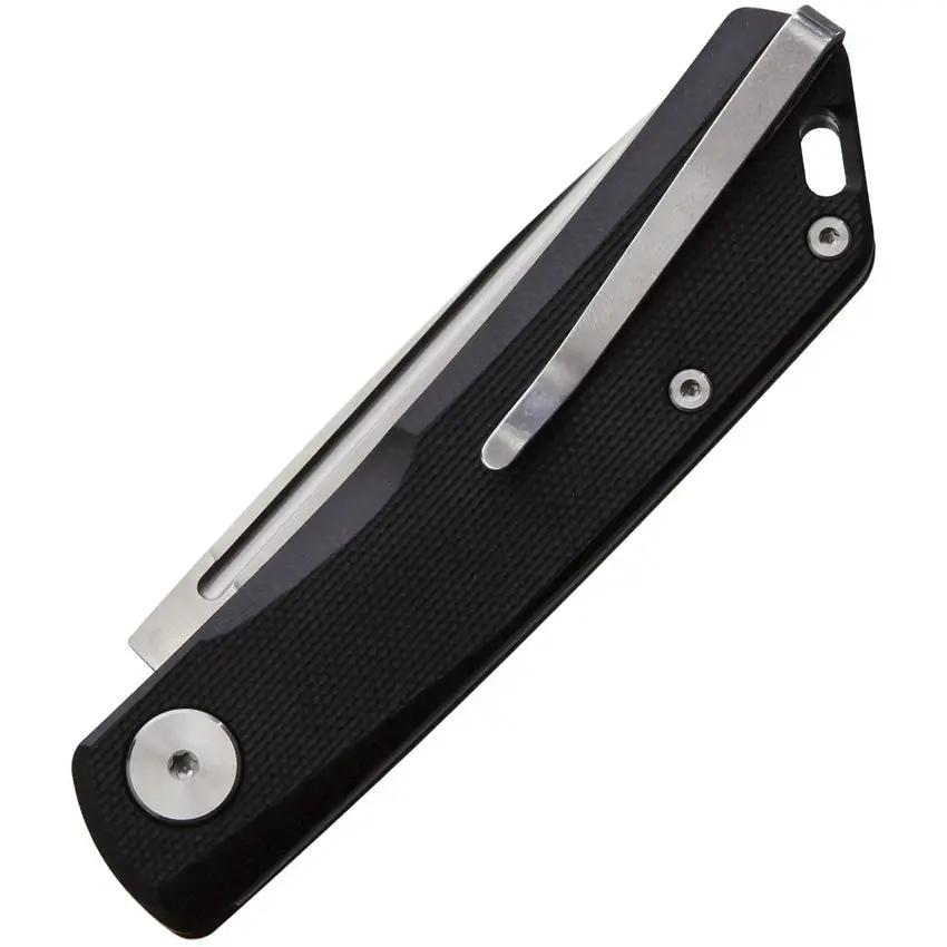 Real Steel Luna Lite Slip Joint Knife With D2 Blade Black G10 EDC Ready For Everyday Carry by Real Steel