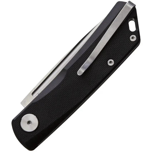 Real Steel Luna Lite Slip Joint Knife With D2 Blade Black G10 EDC Ready For Everyday Carry by Real Steel