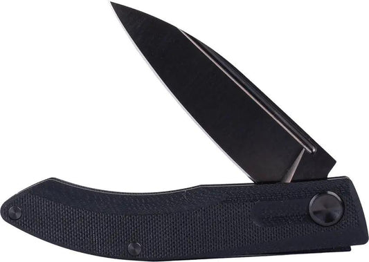 Real Steel Stella Lux Slip Joint Knife DLC Black Blade G10 Handle For Everyday Carry EDC Enthusiasts by Real Steel