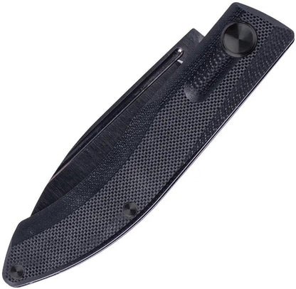 Real Steel Stella Lux Slip Joint Knife DLC Black Blade G10 Handle For Everyday Carry EDC Enthusiasts by Real Steel