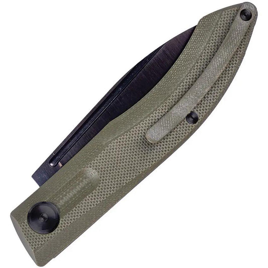 Real Steel Stella Lux Slip Joint Knife - DLC Coated 3 Inch K110 Blade With G10 Handle by Real Steel