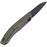 Real Steel Stella Lux Slip Joint Knife - DLC Coated 3 Inch K110 Blade With G10 Handle by Real Steel