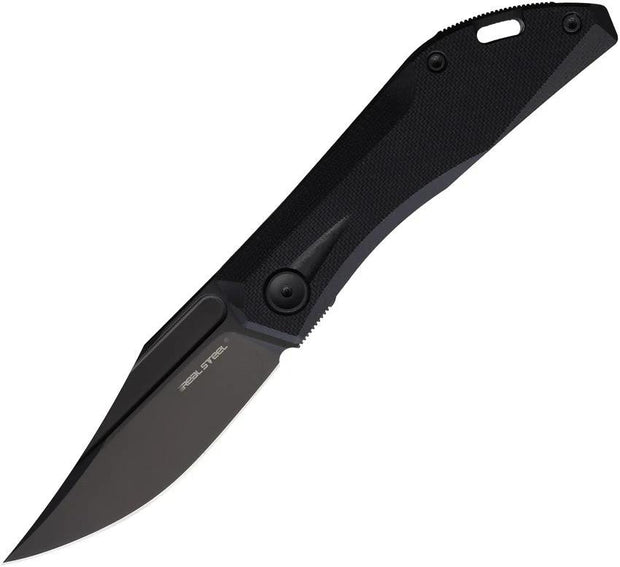 Real Steel Ventus Lite Slip Joint Black 7051BB by Real Steel