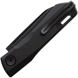 Real Steel Solis Folder 7063B - Black Titanium Finish With Bohler N690 Blade For Everyday Carry by Real Steel