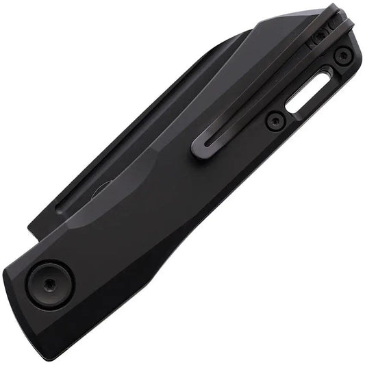 Real Steel Solis Folder 7063B - Black Titanium Finish With Bohler N690 Blade For Everyday Carry by Real Steel
