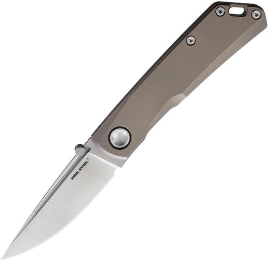 Real Steel Luna Boost Framelock Ti 7071 by Real Steel