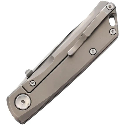 Real Steel Luna Boost Framelock Titanium 7071 EDC Knife - Compact Titanium Framelock For Everyday Carry by Real Steel