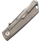 Real Steel Luna Boost Framelock Titanium 7071 EDC Knife - Compact Titanium Framelock For Everyday Carry by Real Steel