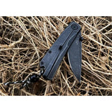 Real Steel Luna Eco Framelock Knife BlackWash K110 Blade EDC Compact Everyday Carry by Real Steel