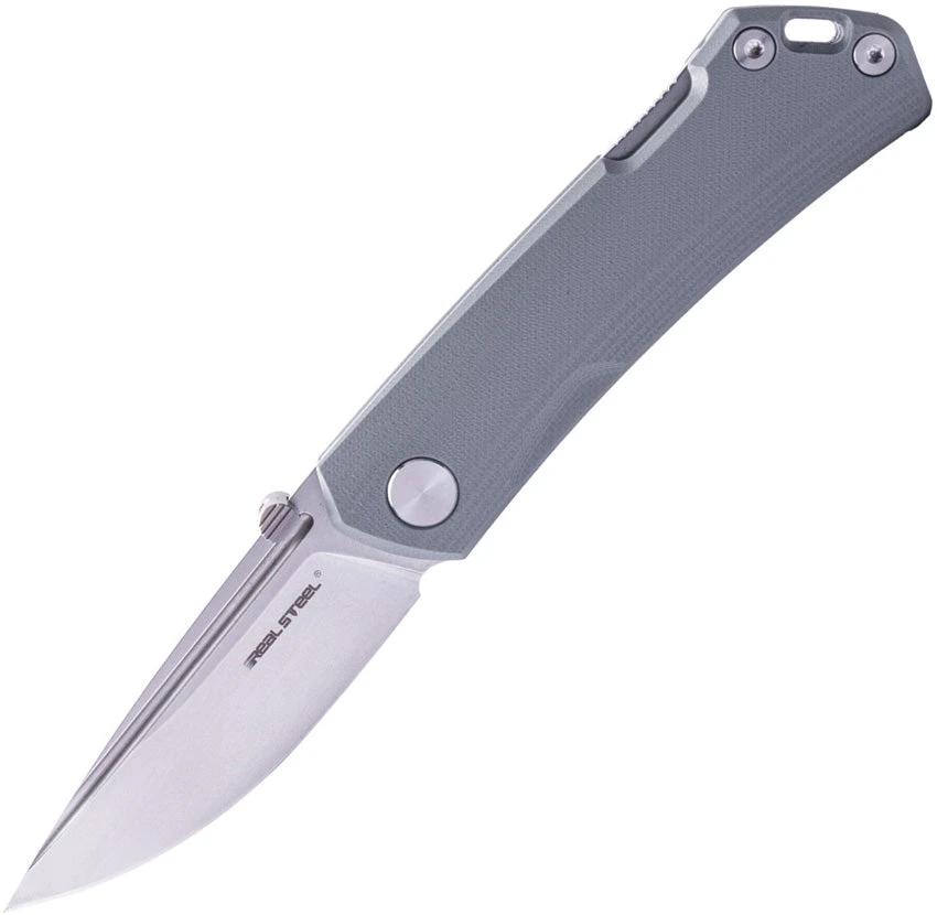 Real Steel Luna Maius Lockback Gray 7091EG by Real Steel