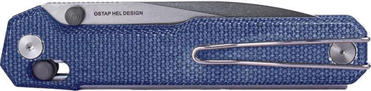 Real Steel Perix Crossbar Lock Knife Nitro V Blue For EDC by Real Steel