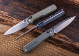 Real Steel Perix Crossbar Lock Knife Nitro V Blue For EDC by Real Steel