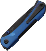 Real Steel Sylph Linerlock Knife - Nitro V Blade Blue Stainless Handle Ideal For EDC Enthusiasts by Real Steel