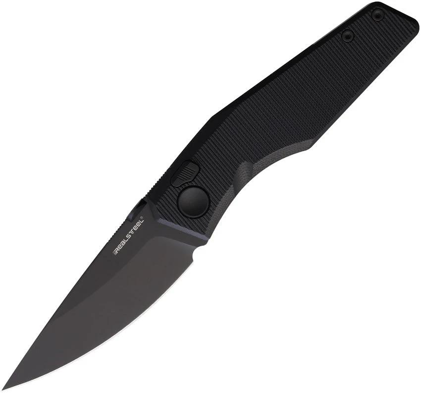 Real Steel Spectrum Button Lock Black G10 7142BB by Real Steel