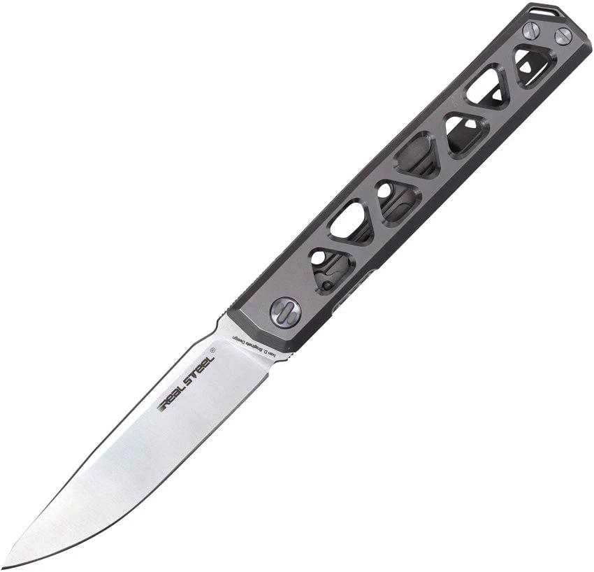 Real Steel Burns Framelock Ti 7661 by Real Steel