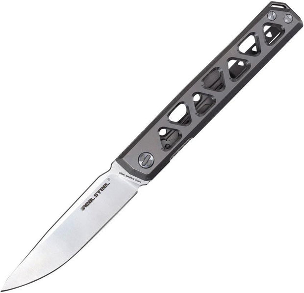 Real Steel Burns Framelock Ti 7661 by Real Steel