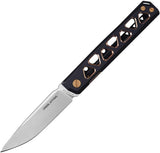 Real Steel Burns Framelock Black/Gold 7661G by Real Steel