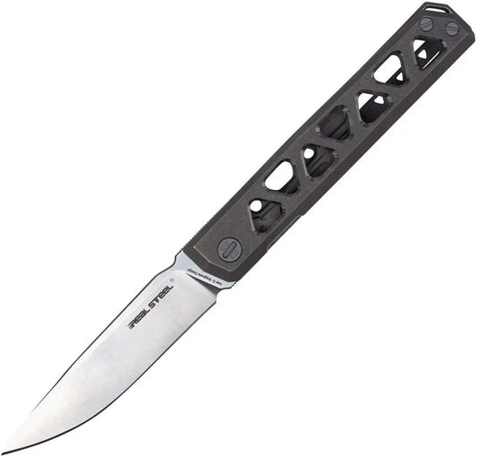 Real Steel Burns Framelock Titanium 7661S by Real Steel
