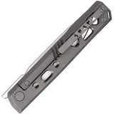 Real Steel Burns Framelock Titanium EDC Knife - VG10 Blade And Durable Titanium Handle For Everyday Carry by Real Steel