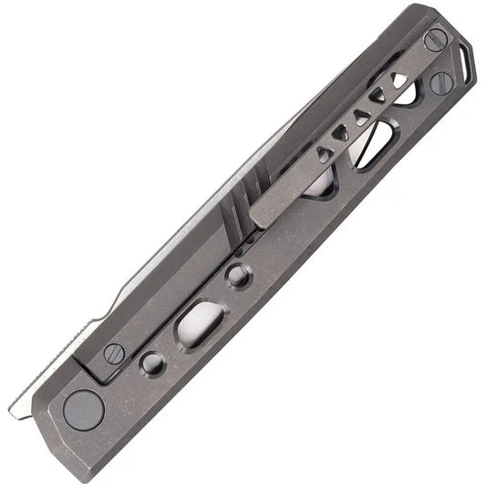 Real Steel Burns Framelock Titanium EDC Knife - VG10 Blade And Durable Titanium Handle For Everyday Carry by Real Steel