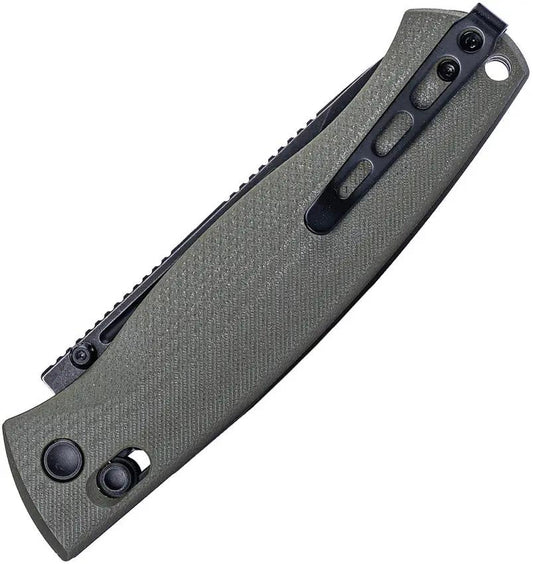 Real Steel Pathfinder Folding Knife With Crossbar Lock 7851GB For EDC Outdoors Rugged G10 by Real Steel