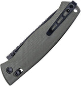 Real Steel Pathfinder Folding Knife With Crossbar Lock 7851GB For EDC Outdoors Rugged G10 by Real Steel
