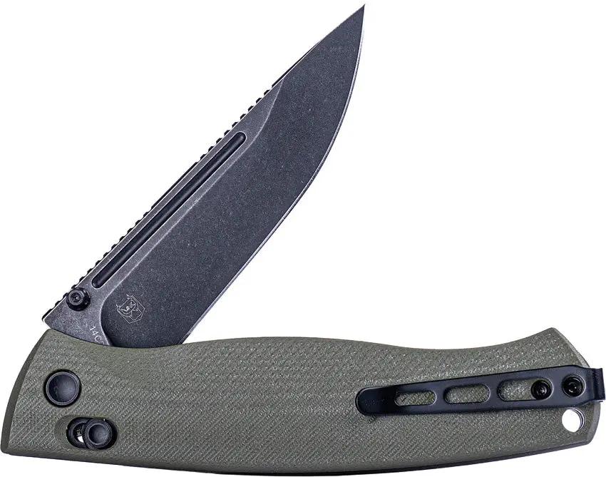 Real Steel Pathfinder Folding Knife With Crossbar Lock 7851GB For EDC Outdoors Rugged G10 by Real Steel