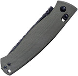 Real Steel Pathfinder Folding Knife With Crossbar Lock 7851GB For EDC Outdoors Rugged G10 by Real Steel
